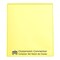 C-Line Products Classroom Connector School-To-Home Folders, Yellow, PK25 32006 - alternate 3